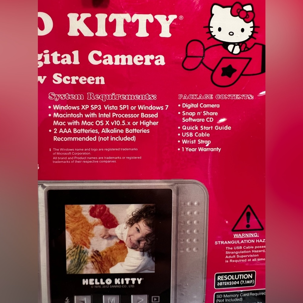Hello Kitty 7-1 MP Digital Camera With Preview Screen. - Picture 5 of 7